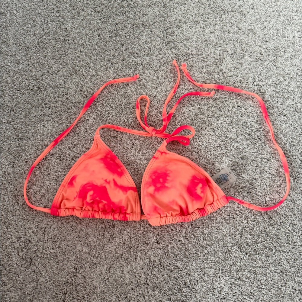 Tie-Dye Bikini Top